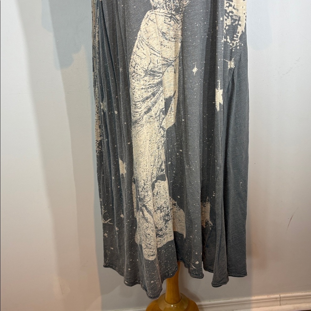 Magnolia Pearl Space Disco Tee Dress in the Ozzy color 100% cotton jersey - Picture 5 of 15